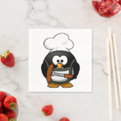 Pinguïn-Cartoon 001 Servetten (Insitu)