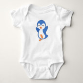 Pinguïn Dancing Baby Bodysuit (Voorkant)