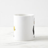 pinguïn die koffie drinkt koffiemok (Center)