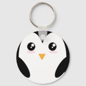Pinguïn, Dier, Kawaii Sleutelhanger (Achterkant)