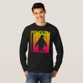 Pinguïn Dier Retro Kostuum T-shirt (Voorkant volledig)
