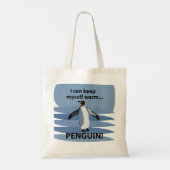 Pinguïn Dier Schattig Grappig Tote Bag (Achterkant)