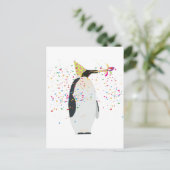 Pinguïn - Dieren met een partij Briefkaart (Staand voorkant)