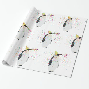 Pinguïn - Dieren met een partij Cadeaupapier