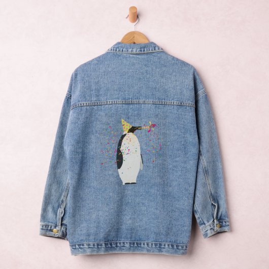 Pinguïn - Dieren met een partij Denim Jacket (Hangar)