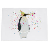 Pinguïn - Dieren met een partij Groot Cadeauzakje (Voorkant)