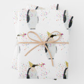 Pinguïn - Dieren met een partij Inpakpapier Vel (In situ)