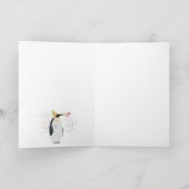 Pinguïn - Dieren met een partij Kaart (Binnen)