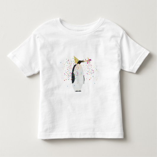 Pinguïn - Dieren met een partij Kinder Shirts (Voorkant)