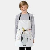 Pinguïn - Dieren met een partij Schort (Gedragen)