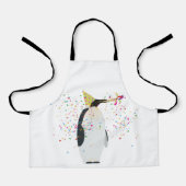 Pinguïn - Dieren met een partij Schort (Voorkant)