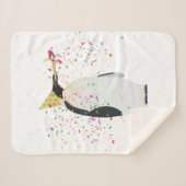 Pinguïn - Dieren met een partij Sherpa Deken (Voorkant (horizontaal))