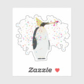 Pinguïn - Dieren met een partij Sticker (Vel)
