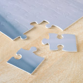 Pinguïn draagt een rode jas legpuzzel (Zijkant)