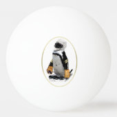 Pinguïn Dragen Hockey Gear Pingpongbal (Achterkant)