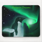 PINGUÏN DROMEN Mousepad Muismat (Voorkant)