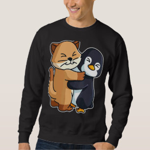 Pinguïn en katten-verkuikdieren voor vrouwen Dier Trui