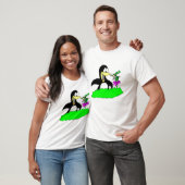 Pinguïn en Leprechaun Unisex T-shirt (Unisex)