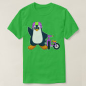 Pinguïn Fiets T-shirt (Design voorkant)