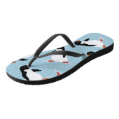 Pinguïn Flip Flops (Schuin)