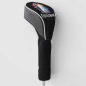 Pinguïn Freeloader Verzet Politiek Golfheadcover (Schuin)