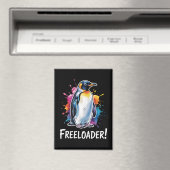Pinguïn Freeloader Verzet Politiek Magneet (Insitu (Vaatwasser))