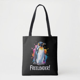 Pinguïn Freeloader Verzet Politiek Tote Bag
