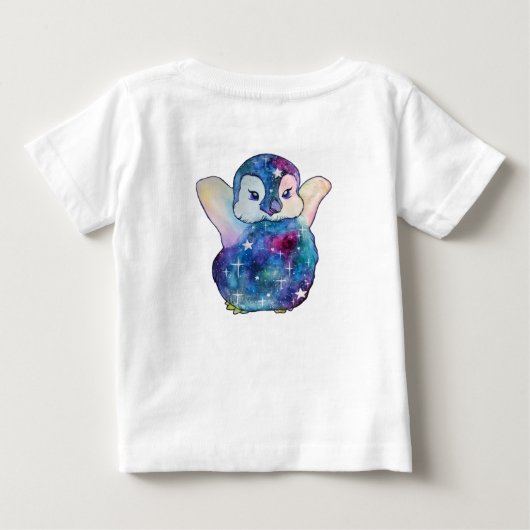 Pinguïn genaamd Button (Achterkant)