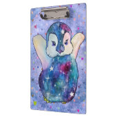 Pinguïn genaamd Button Klembord (Links)