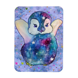 Pinguïn genaamd Button Magneet