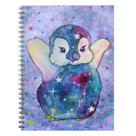 Pinguïn genaamd Button Notitieboek
