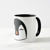 Pinguïn Gezicht Mok (Voorkant rechts)