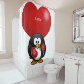 pinguïn gordijn voor liefdeskinderen (In situ)