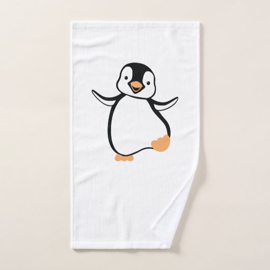 pinguïn handdoek (Handdoek)
