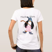 Pinguïn hockey moeders moeten bij elkaar blijven t-shirt (Achterkant)