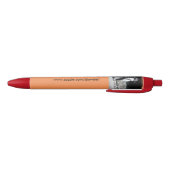 Pinguïn hok zwarte inkt pen (Bodem)