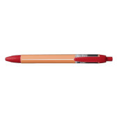 Pinguïn hok zwarte inkt pen (Achterkant)