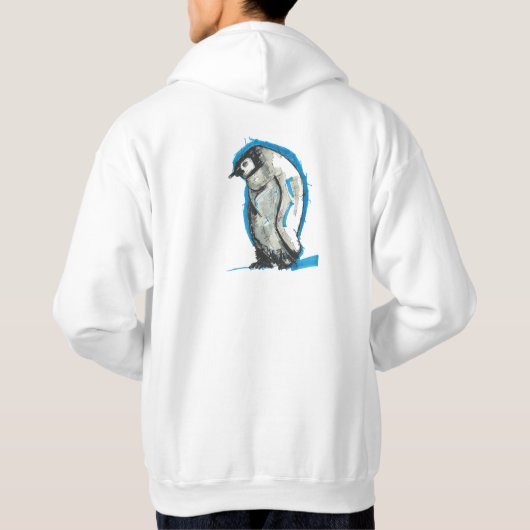 Pinguïn Hoodie (Achterkant)