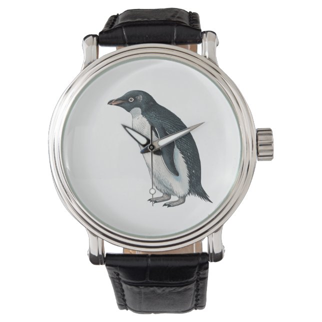 Pinguïn Horloge (Voorkant)