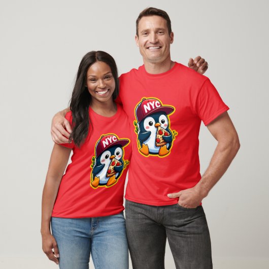 PINGUÏN HOUDT VAN PIZZA 2 T-SHIRT (Unisex)