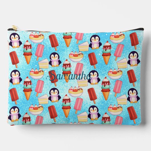Pinguïn Ice Cream Sweets Etui (Voorkant)