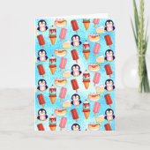 Pinguïn Ice Cream Sweets Kaart (Voorkant)
