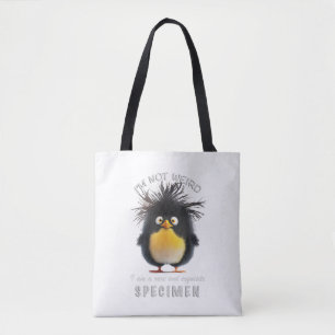Pinguïn Ik ben niet raar Ik ben Zeldzaam Exquisite Tote Bag