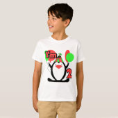 Pinguïn Ik ben Twee Tshirts en Geschenken (Voorkant volledig)