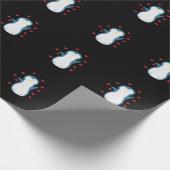 Pinguin im Liebesglück Cadeaupapier (Hoek)