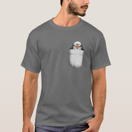 Pinguïn in de zak t-shirt