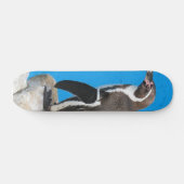 Pinguïn In Harewood Park Skateboard (Horizontaal)