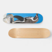 Pinguïn In Harewood Park Skateboard (Horizontaal)