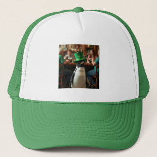 Pinguïn in het pub pet