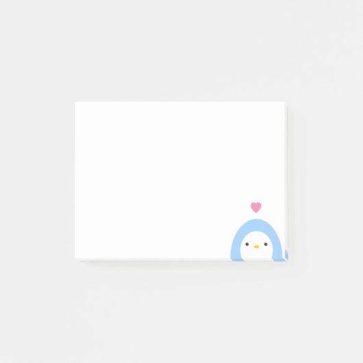 Pinguïn in Love Post-it Notes (Voorkant)